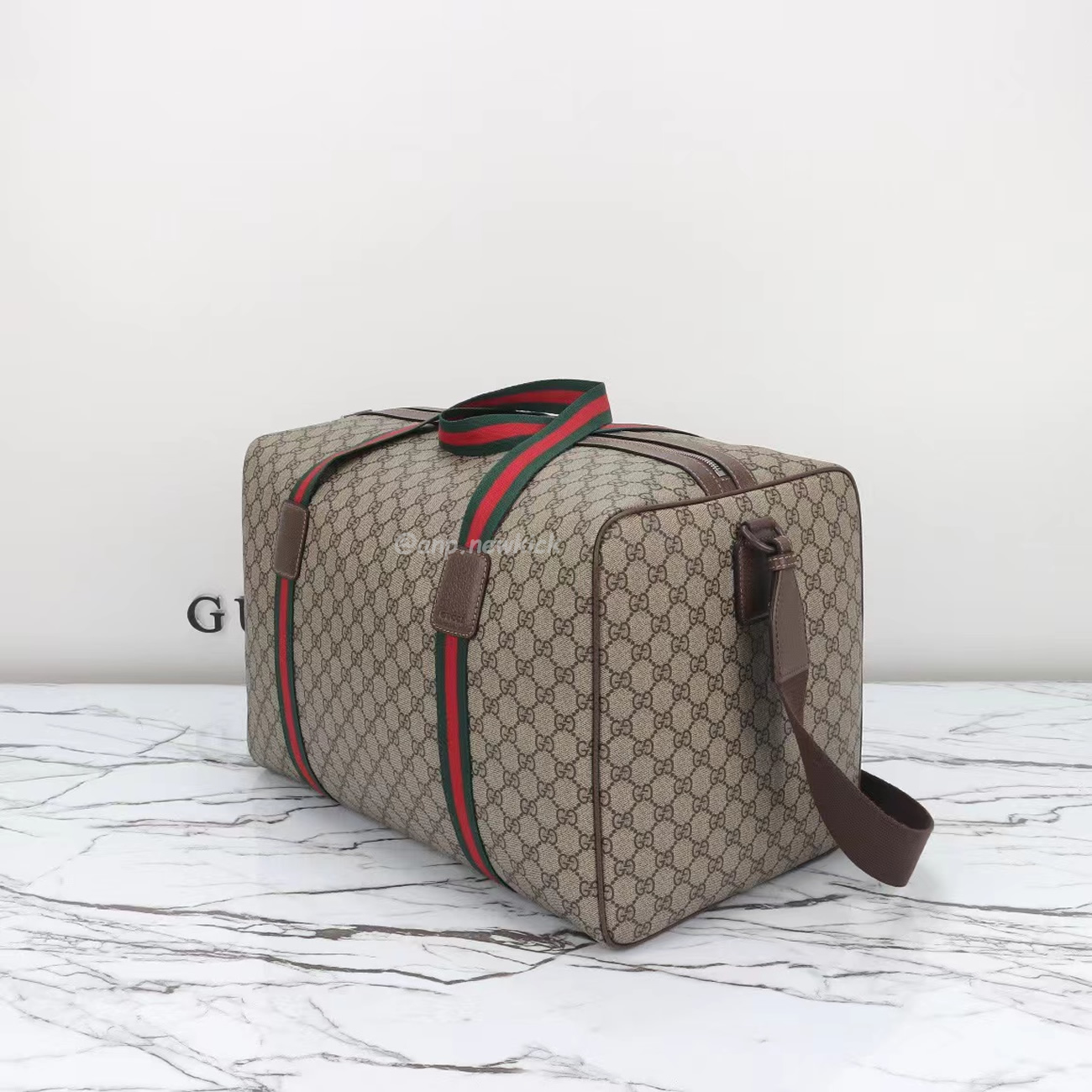 Louis Vuitton Keepall Bandouliere Monogram 50 Navy Duffel Bag (85) - www.newkick.vip